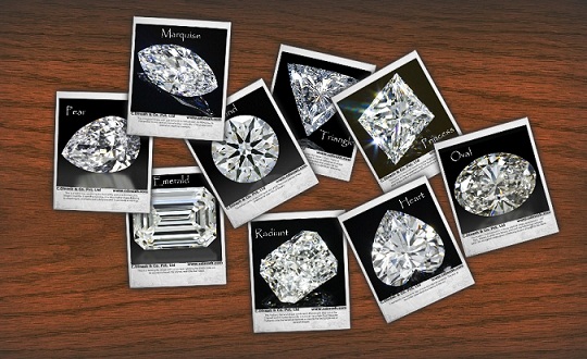 C.DINESH & CO. PVT. LTD. loose diamonds shapes